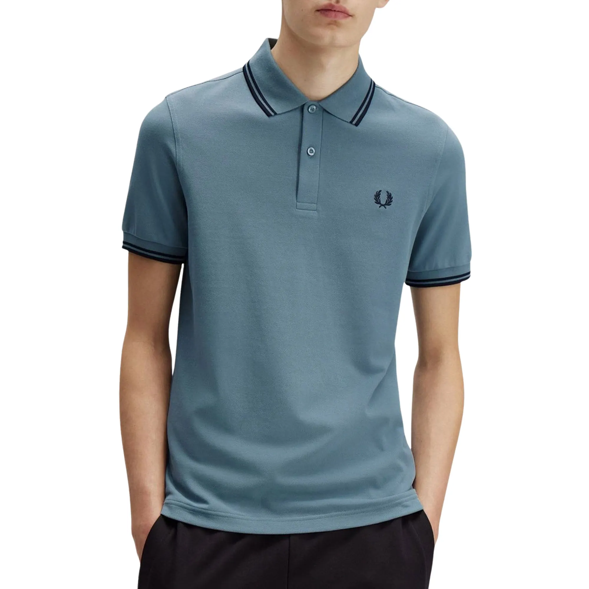Polo Fred Perry Twin Tipped Hommes | Plutosport
